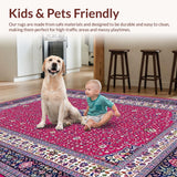 Luxurious Texture Modern Motif(Red)