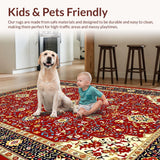 Artful Cozy Diamond Motif(Red)