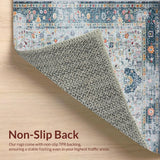 Minimalist Earth Tone Trellis Style(Blue)