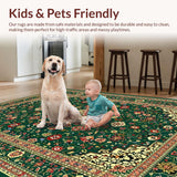 Classic Earth Tone Lattice Style(Green)