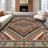 Vintage Inspired Symmetrical Motif(Red)