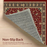 Abstract Paisley Area for(Red)