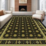 Stylish Pastel Floral Composition(Black)