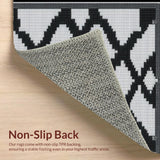 Minimalist Black and White Checker Design(Black)