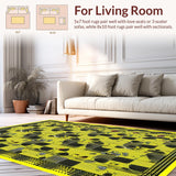 Trendy Monochrome Graphic Appeal(Yellow)
