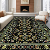 Vibrant Botanical Ogee Style(Black)