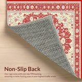 Lively Rustic Charm with Texture(Red)
