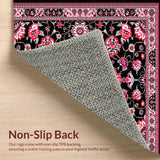 Artful Earthy Floral Fusion(Black)