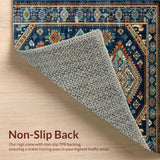 Vintage Tribal Medallion Aesthetic(Blue)