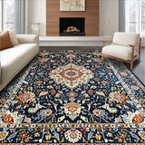 Vibrant Vintage Distressed Composition(Blue)
