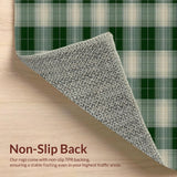 Chic Earth Tone Checkered Elegance(Green)