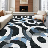 Minimalist Curvilinear Graphic Style(Black)