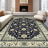 Serene Vintage Floral Atmosphere(Blue)