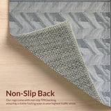 Stylish Modernist Chevron Statement(Gray)