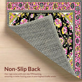 Cozy Pastel Floral Elegance(Black)