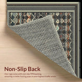 Rustic Trellis Motif with Touch(Black)