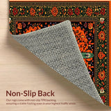 Transitional Floral Snake Decor(Red)