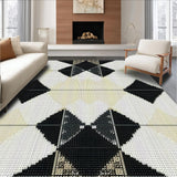 Trendy Open Space Geometric(Black)