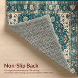 Chic Green Tiled Design(Blue)