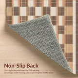Lively Geometric in Brown(Beige)