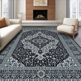 Artful Striped Medallion Detailing(Black)
