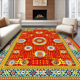 Stylish Colorful Spiral Arrangement(Red)