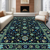 Timeless Floral Medallion Aesthetic(Blue)