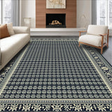 Chic Geometric Monochrome Aesthetic(Blue)