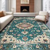 Chic Green Tiled Design(Blue)