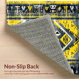 Tribal Distressed Grey Yellow(Yellow)