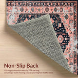 Rustic Salmon Toned Trellis Design(Gray)