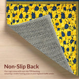 Vibrant Petal Patterned Visual(Yellow)