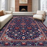 Artful Contemporary Fringe Accent(Blue)