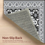 Stylish Abstract Symmetrical Motif(Black)