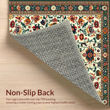 Chic Colorful Retro Motif(Ivory)