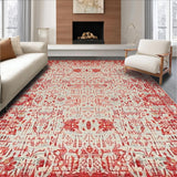 Sophisticated Circular Floral Accents(Red)
