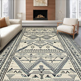 Elegant Monochrome Medallion(Beige)