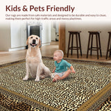 Contemporary Chic Leopard Motif(Beige)