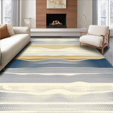 Artistic Abstract Creamy Waves(Beige)