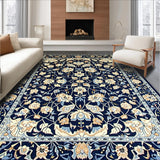 Vintage Blue Botanical Artistry(Blue)