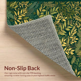 Rustic Earthy Ogee Patterned(Green)
