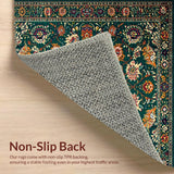 Textured Vintage Floral Elegance(Blue)