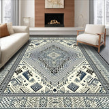 Stylish Gray Geometric Tapestry(Beige)