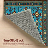 Intricate Patterned Ethnic Charm(Blue)