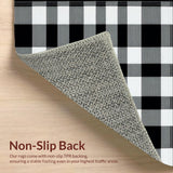 Stylish Layered Check Design(Black)