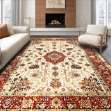 Artful Colorful Medallion Style(Beige)