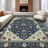 Elegant Earth Tone Floral Design(Blue)