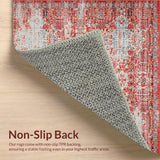 Rustic Floral Textured Elegance(Red)
