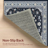Cozy Gray Floral Patterned Design(Black)