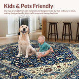 Intricate Floral Ogee Style(Blue)